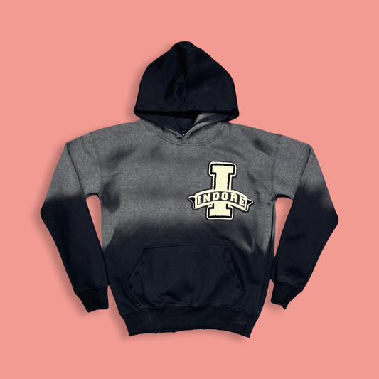 UNIVERSITY HOODIE - BLACK