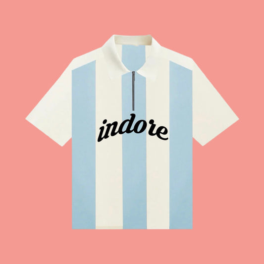 INDORE SOCCER POLO - LIGHT BLUE