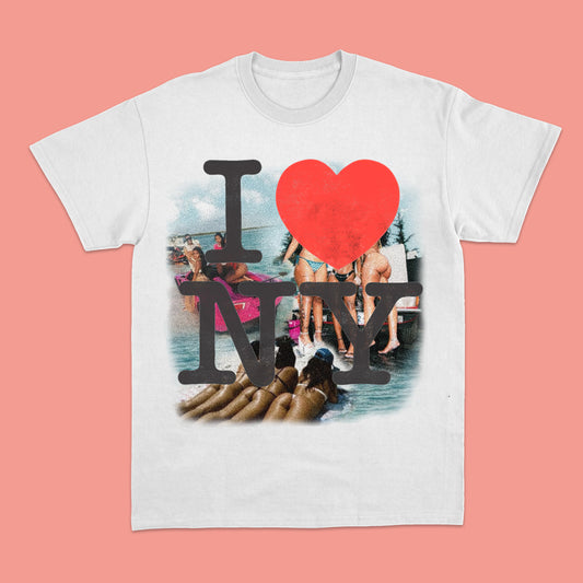 I LOVE NY T-SHIRT - WHITE